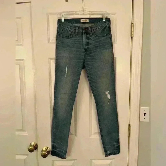 Madewell 9” High Rise Skinny Jeans - Picture 7 of 10